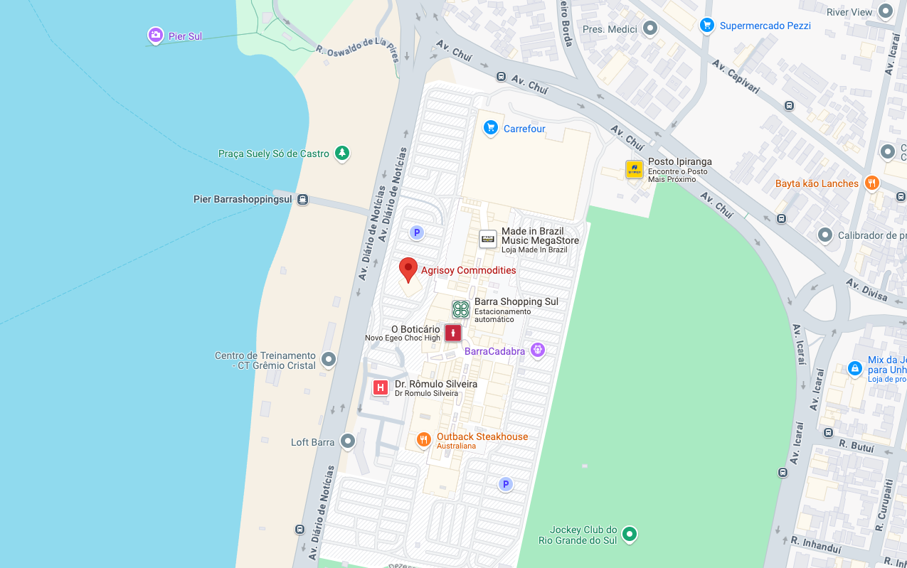 Localização da Sede